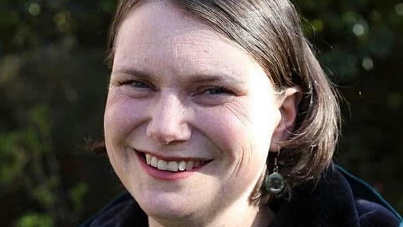 Sarah Wakefield: ‘Don’t vote in anger, vote in hope.’ Photograph: Manchester Green Party