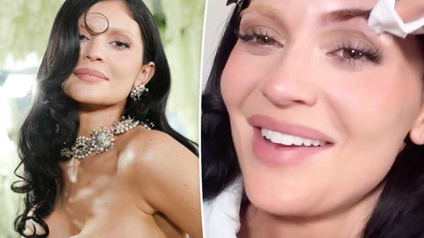 Kylie Jenner compromete as sobrancelhas no look do Met Gala 2026