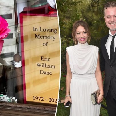 Rebecca Gayheart faz nova homenagem a Eric Dane dois meses após a morte