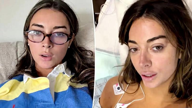 Brianna Chickenfry passa por cirurgia de emergência após dor intensa e vômitos