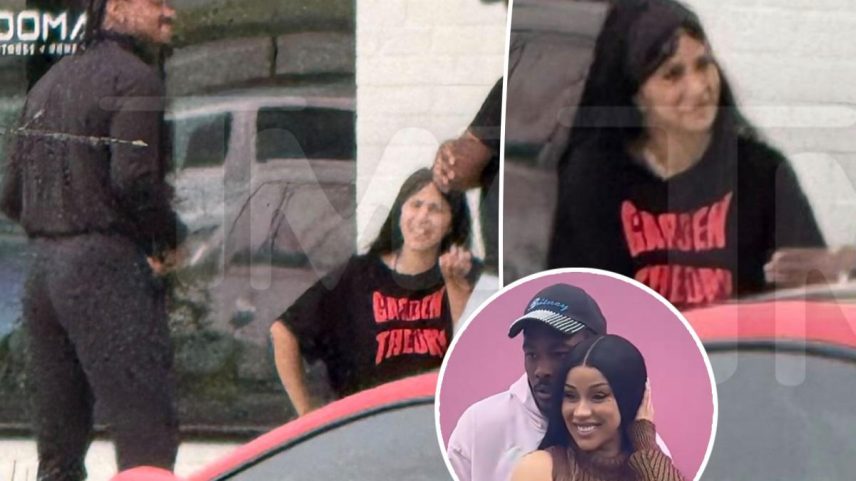 Cardi B e Stefon Diggs em briga fora de cafeteria após reconciliação