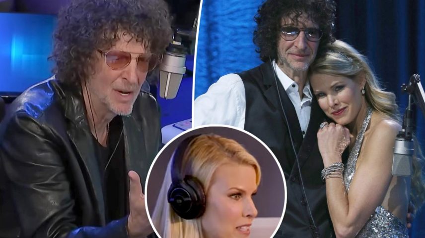 Howard Stern’s wife, Beth Stern, says her husband is “very happy” with his renewed SiriusXM contract for his “Howard Stern Show.” (Beth is seen above on Wednesday’s episode of SiriusXM’s “Andy Cohen Live.”)