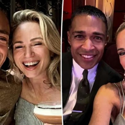 T.J. Holmes e Amy Robach definem oficialmente data do casamento