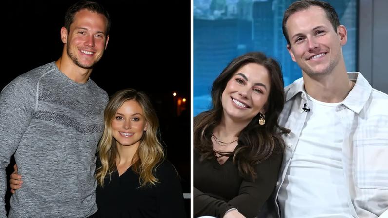Shawn Johnson reveals she felt “disconnected” from her husband, Andrew East, when she experienced postpartum depression following the birth of her third child. (Seen here: the athlete with her husband and three kids).