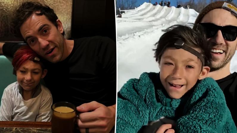 Daniel Coleman of “Danny Go!” shared details of his son Isaac’s final weeks in his last Instagram post. (The father and son are seen above in a previous social media upload.)