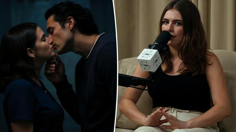 “Off Campus” star Ella Bright insisted Tuesday that she “couldn’t be more comfortable” filming with co-star Belmont Cameli, despite their nearly 10-year age gap.