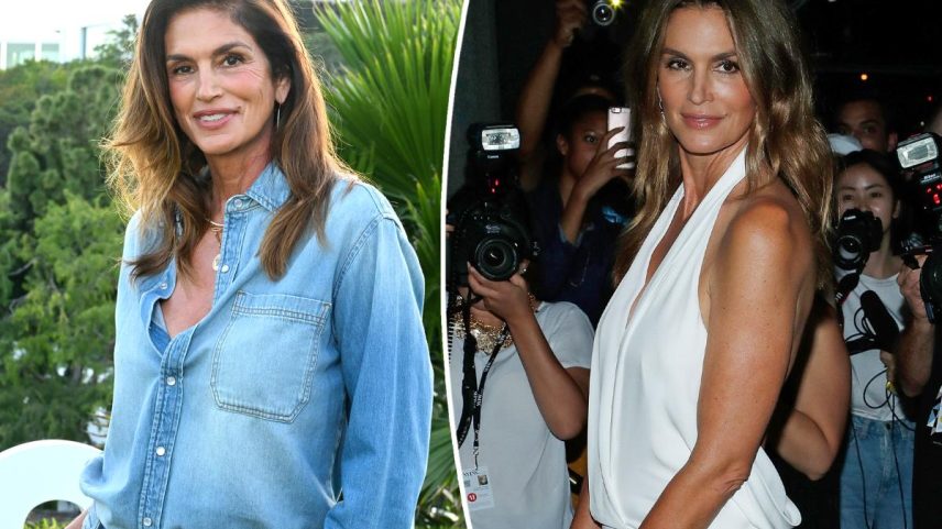 Cindy Crawford (pictured above) revealed in a new People interview that she has blepharoptosis, a health condition that causes droopy eyelids.