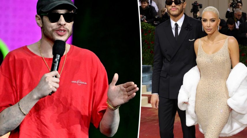 Pete Davidson elogia Kardashian raro comentário quase quatro anos após separação