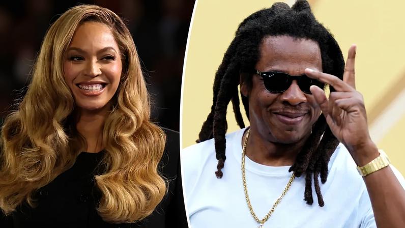 Beyoncé and Jay-Z 3split