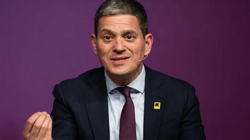 David Miliband speaking at the Global Partnerships Conference in London this week.