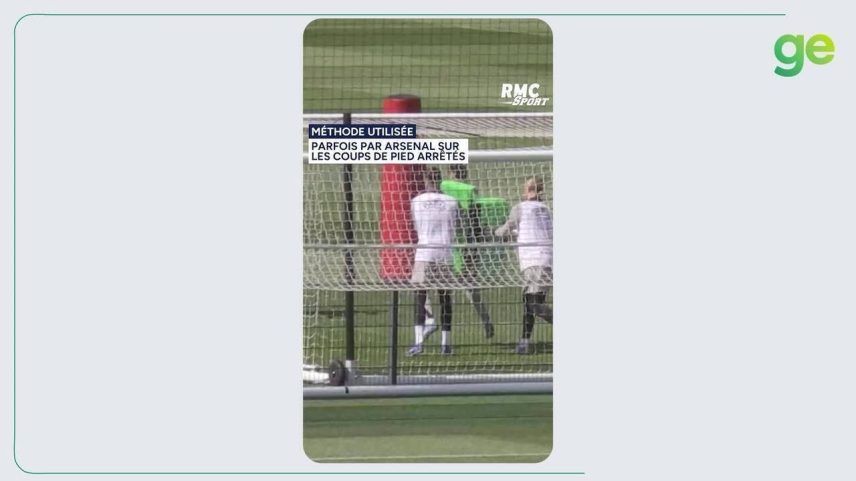 Goleiros do PSG fazem treino especial contra empurra-empurra do Arsenal nos escanteios