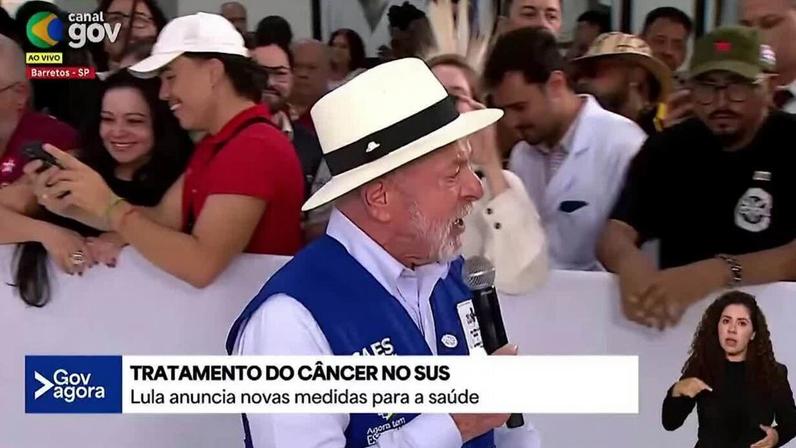 Lula diz que hospital não recebe dinheiro de Vorcaro