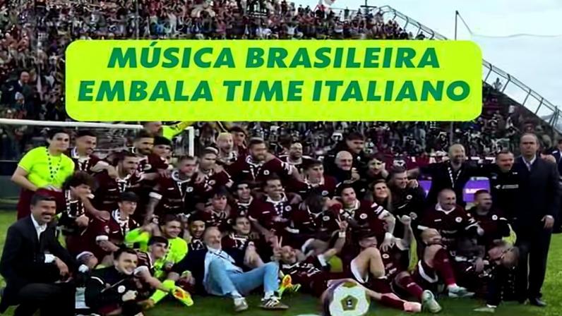 Música Vai no Cavalinho embala Série C italiana; cantor viaja para festa