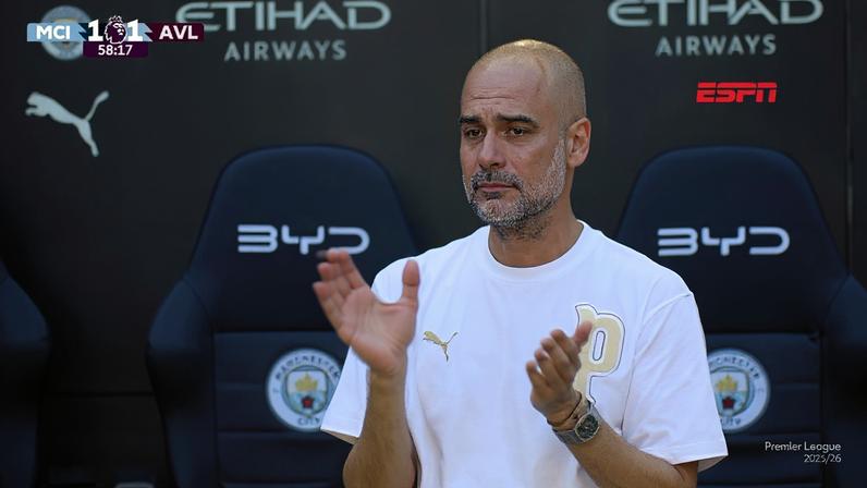 Guardiola se emociona e chora ao ouvir mensagens de torcedores do City