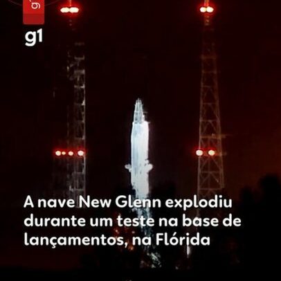 Nave da Blue Origin explode durante voo na Flórida, vídeo mostra momento
