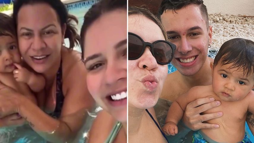 Mãe e irmão prestam homenagem a Marília Mendonça