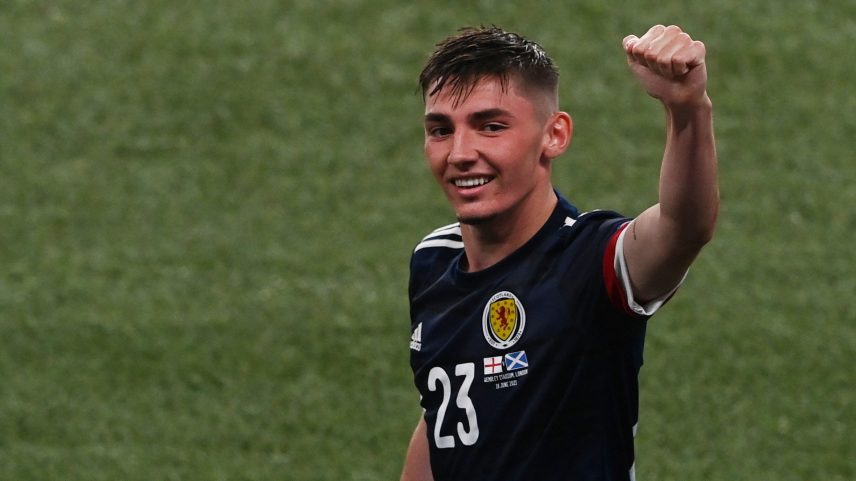 Billy Gilmour, meio-campista da Escócia e do Chelsea — Foto: Facundo Arrizabalaga/Reuters