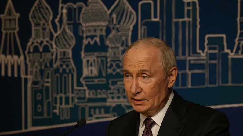 Presidente russo Vladimir Putin em Moscou 18/3/2025 Reuters/Maxim Shemetov/Proibida reprodução