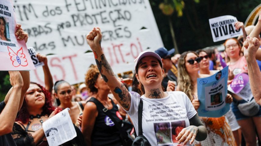 Brasil registra feminicídio a cada 5h25m no 1º trimestre