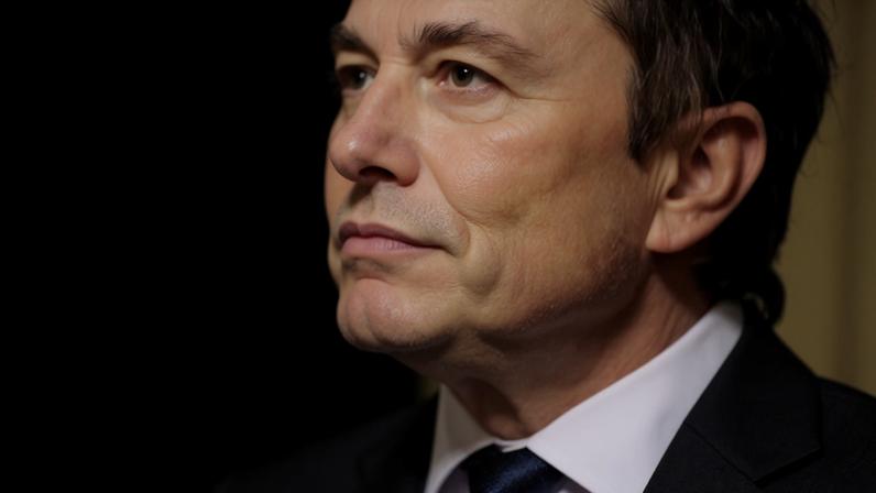Logos da Tesla, Neuralink, SpaceX, The Boring Company e SolarCity aparecem em frente à foto de Elon Musk — Foto: REUTERS/Dado Ruvic/Ilustração/Foto de arquivo