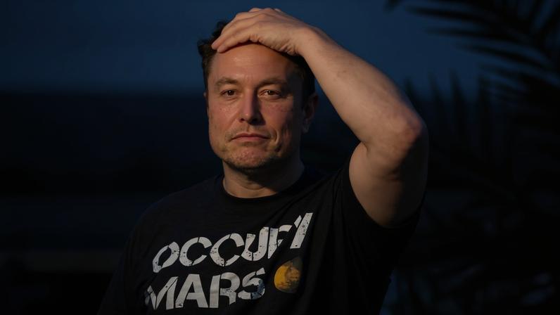 Musk na Base Estelar da SpaceX em Brownsville, Texas — Foto: REUTERS/Adrees Latif/Foto de arquivo