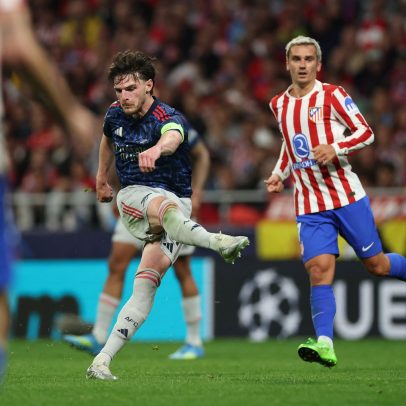 Arsenal x Atlético de Madrid: transmissão ao vivo e horário na Champions