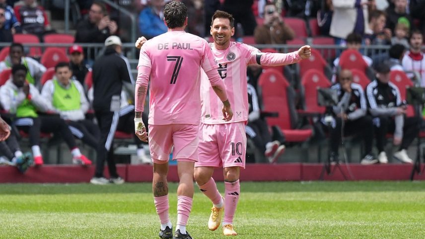 Messi chega a 100 participações em gols e Inter Miami vence Toronto