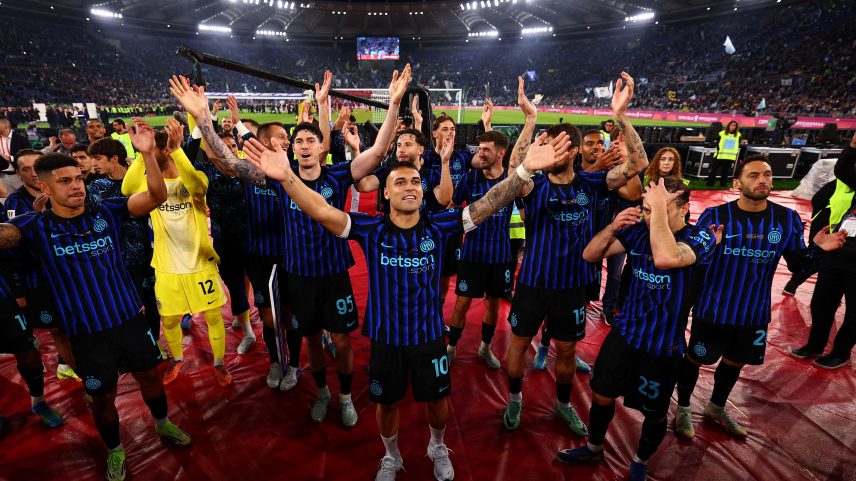 Inter vence Lazio e conquista a Copa da Itália