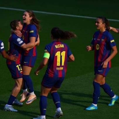 Barcelona goleia Lyon e conquista o tetra da Champions League Feminina