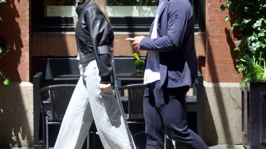 Lindsey Vonn sparked dating rumors with Matthieu Bailet after they were seen out and about Thursday in New York City (seen above).