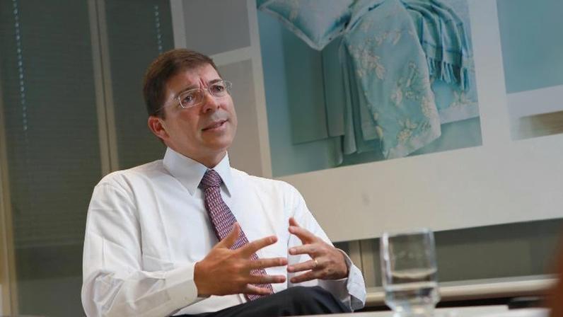 21.nov.2013 - Josué Gomes, empresário e filho de José Alencar, durante entrevista para a Folha