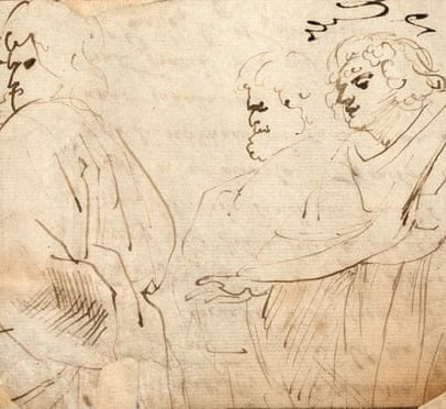 Rara folha de Rubens é exibida em Antuérpia, cidade natal do artista