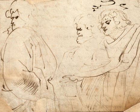 Rara folha de Rubens é exibida em Antuérpia, cidade natal do artista