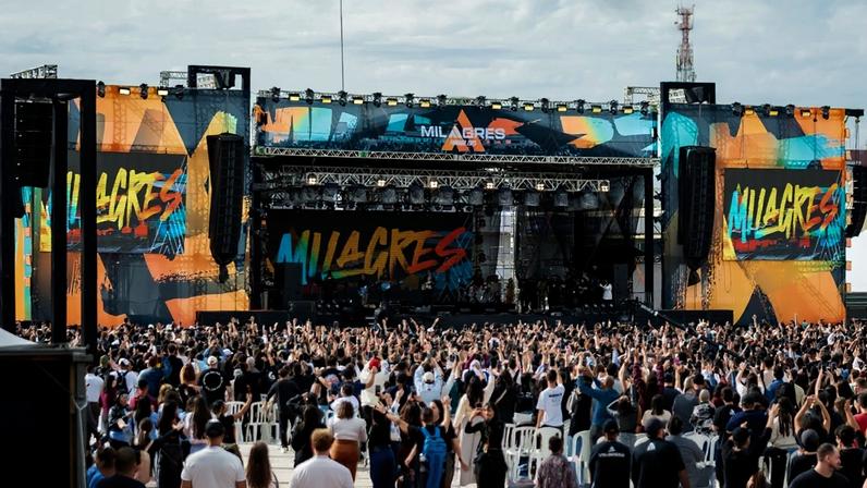 O evento evangelístico “Milagres Maringá” tem como foco milagres e curas. (Foto: Divulgação/Milagres Maringá).