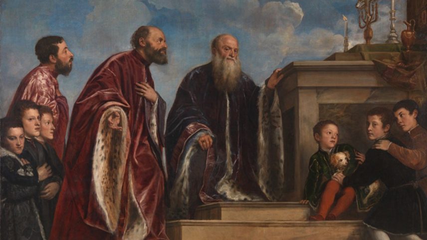 Complex weave: Titian’s *The Vendramin Family* (around 1540-45) © The National Gallery, London