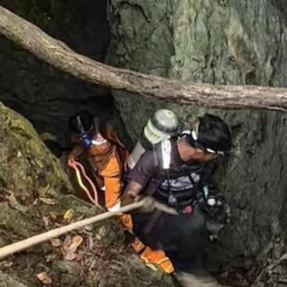 Mergulhador australiano participa de resgate em caverna inundada na Laos