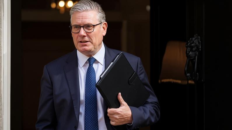 Keir Starmer leaves 10 Downing Street on 18 May. It is expected he will be asked at PMQs about his ‘Soviet-style’ plans to curb supermarket prices, as well as grilled over Labour leadership.