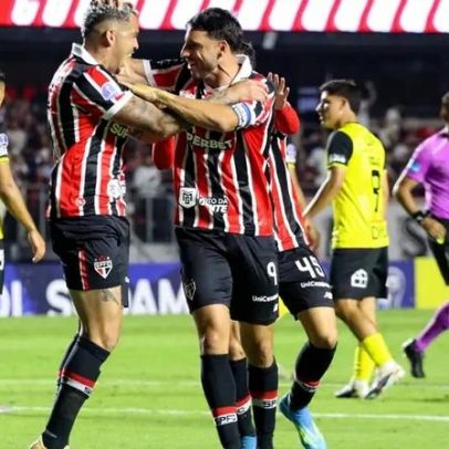 Luciano empata com Calleri na artilharia e mira ajudar SP na Sul-Americana