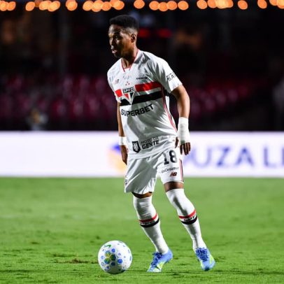 Wendell, líder em assistências do São Paulo, mira clássico contra o Corinthians
