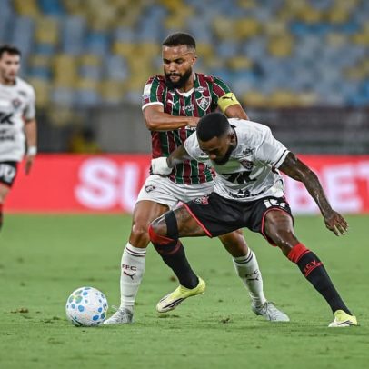 John Kennedy abre o placar em Fluminense x Vitória