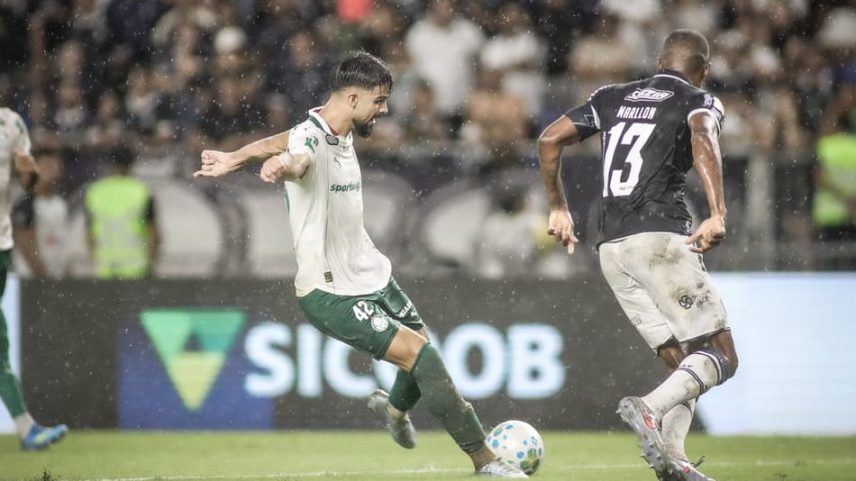 Remo e Palmeiras empataram por 1 a 1 (Foto: Marcos Junior/AGIF/Folhapress)