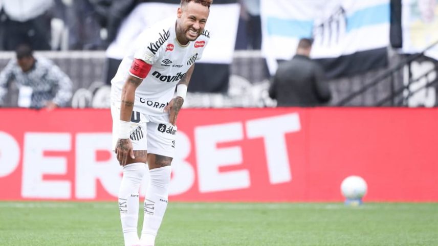 Neymar havia sentido um incômodo (Foto: Marina Uezima/Brazil Photo Press/Folhapress)