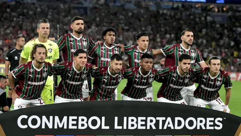 Lucho Acosta abre o placar para o Tricolor carioca. (Foto: Thiago Ribeiro/AGIF/Folhapress)