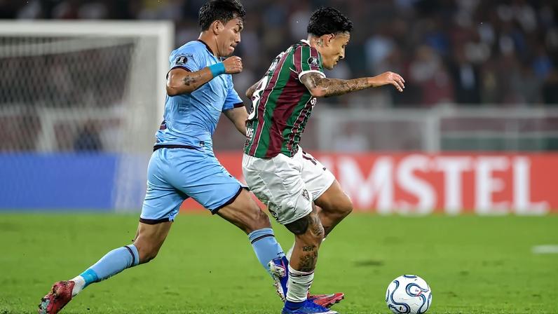 Gol perdido em Fluminense x Bolívar irrita torcedores. (Foto: Thiago Ribeiro/AGIF/Folhapress)