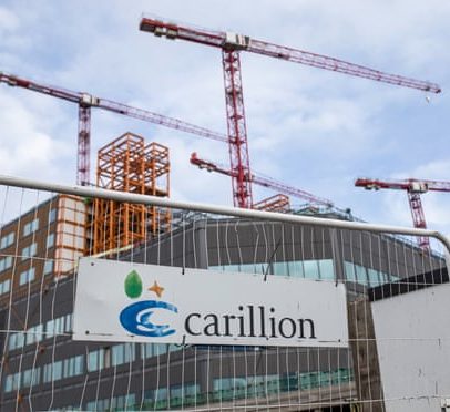 Cinco ex-executivos da Carillion banidos pelo regulador contábil