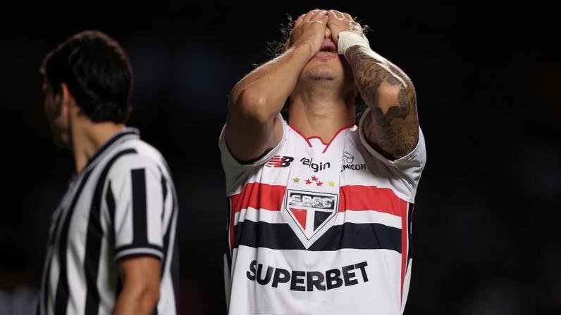 São Paulo cede empate para o Botafogo no fim da partida (Foto: Alex Silva/Agência Pixel Press/Folhapress)