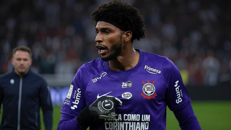 Hugo Souza, goleiro do Corinthians (Foto: Rodilei Morais /Fotoarena/Folhapress)