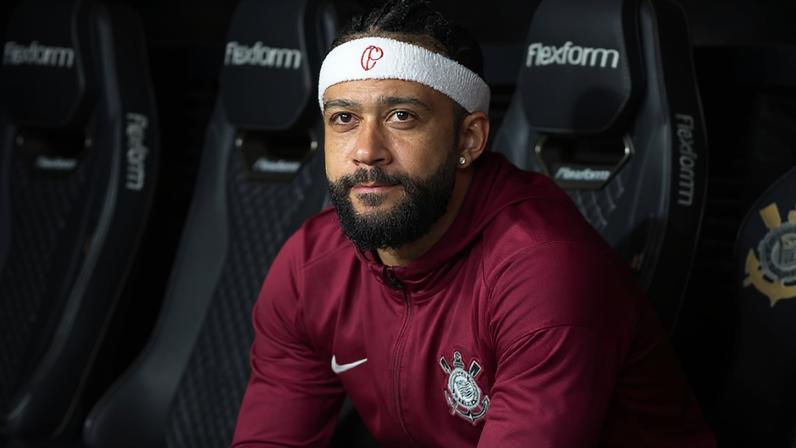 Memphis Depay voltou a ser relacionado no Corinthians (Foto: Bruno Escolástico/E.Fotografia/Folha Press)