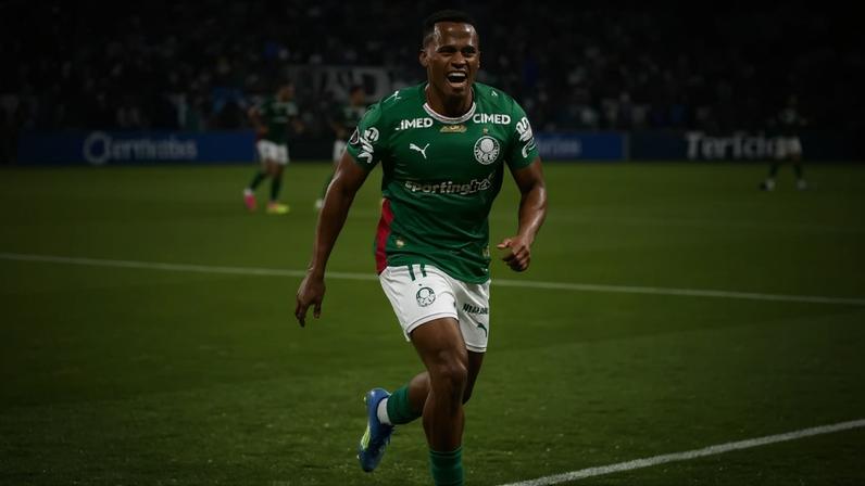 Jhon Arias marcou duas vezes nesta noite (Foto: Peter Leone/Ofotográfico/Folhapress)