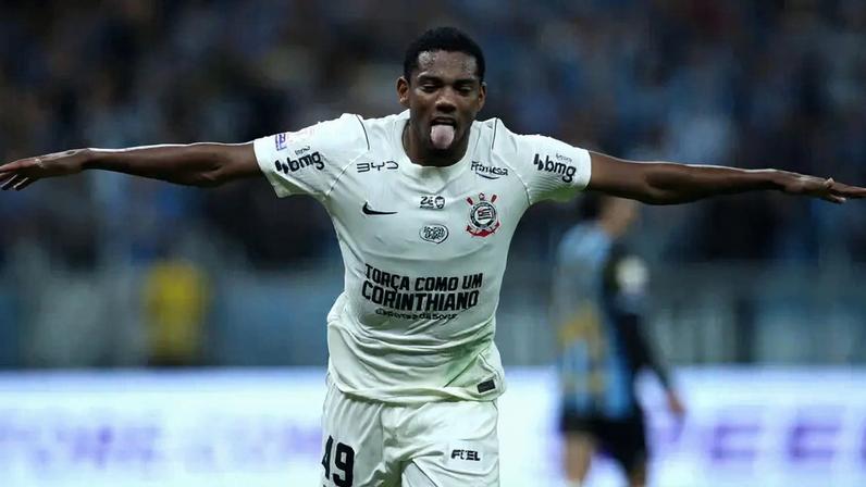 Corinthians venceu o Grêmio de virada (Foto: Jorge Lansarin/Agencia Enquadrar/Folhapress)